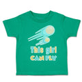 Toddler Clothes This Girl Can Fly Ball Toddler Shirt Baby Clothes Cotton