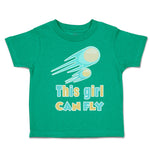 Toddler Clothes This Girl Can Fly Ball Toddler Shirt Baby Clothes Cotton