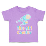 Toddler Clothes This Girl Can Fly Ball Toddler Shirt Baby Clothes Cotton