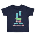 Toddler Clothes This Girl Runs Fast Footsteps Toddler Shirt Baby Clothes Cotton