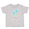Toddler Clothes This Girl Runs Fast Footsteps Toddler Shirt Baby Clothes Cotton
