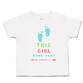 Toddler Clothes This Girl Runs Fast Footsteps Toddler Shirt Baby Clothes Cotton