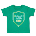 Toddler Clothes This Girls Takes Risks Toddler Shirt Baby Clothes Cotton