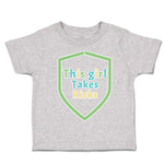 Toddler Clothes This Girls Takes Risks Toddler Shirt Baby Clothes Cotton