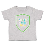 Toddler Clothes This Girls Takes Risks Toddler Shirt Baby Clothes Cotton