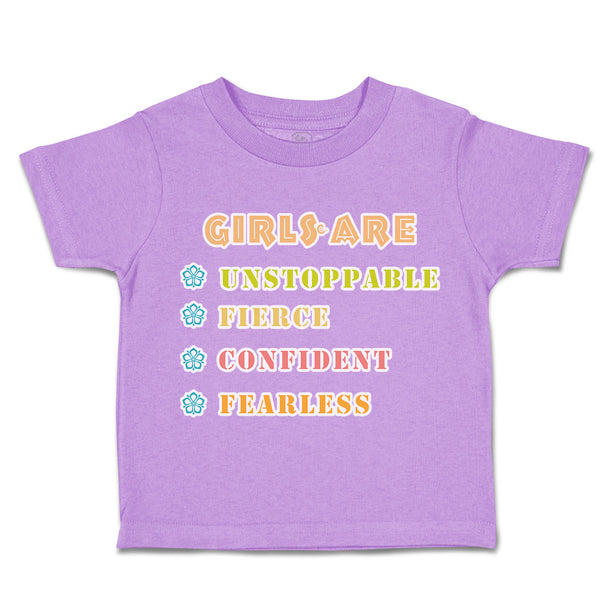 Girls Are Unstoppable Fierce Confident