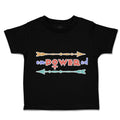 Toddler Clothes Empowered Arrow Positive Toddler Shirt Baby Clothes Cotton