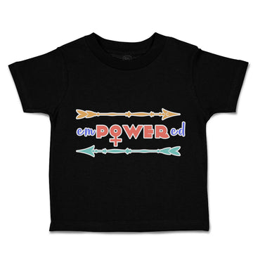 Toddler Clothes Empowered Arrow Positive Toddler Shirt Baby Clothes Cotton