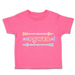 Toddler Clothes Empowered Arrow Positive Toddler Shirt Baby Clothes Cotton