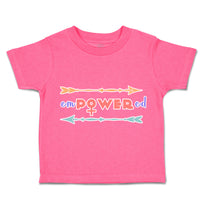 Toddler Clothes Empowered Arrow Positive Toddler Shirt Baby Clothes Cotton