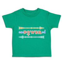 Toddler Clothes Empowered Arrow Positive Toddler Shirt Baby Clothes Cotton