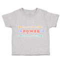 Toddler Clothes Empowered Arrow Positive Toddler Shirt Baby Clothes Cotton
