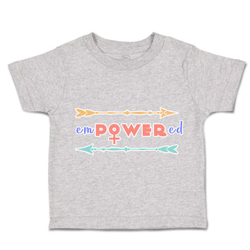 Toddler Clothes Empowered Arrow Positive Toddler Shirt Baby Clothes Cotton