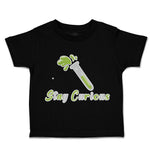 Toddler Clothes Stay Curious Test Tube Toddler Shirt Baby Clothes Cotton