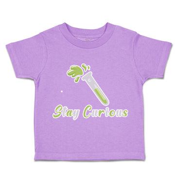 Toddler Clothes Stay Curious Test Tube Toddler Shirt Baby Clothes Cotton
