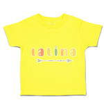 Toddler Clothes Latina Arrow Toddler Shirt Baby Clothes Cotton