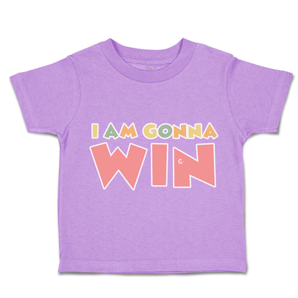 Toddler Clothes I Am Going to Win Toddler Shirt Baby Clothes Cotton