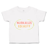 Toddler Clothes Normalize Equality Leaves Toddler Shirt Baby Clothes Cotton