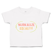 Toddler Clothes Normalize Equality Leaves Toddler Shirt Baby Clothes Cotton