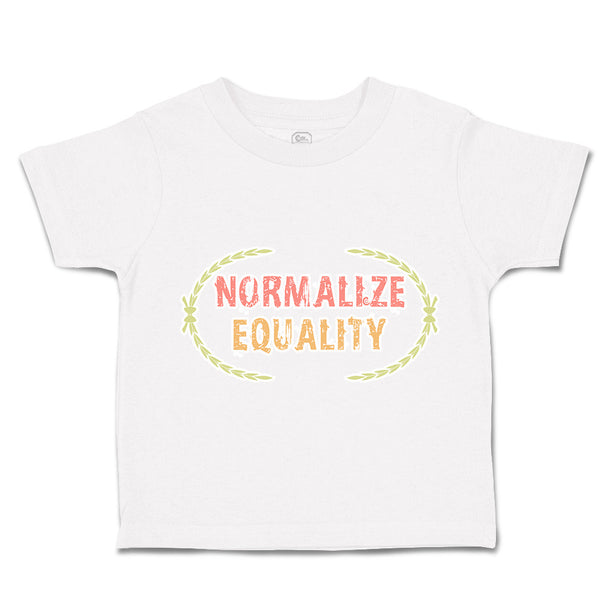 Toddler Clothes Normalize Equality Leaves Toddler Shirt Baby Clothes Cotton