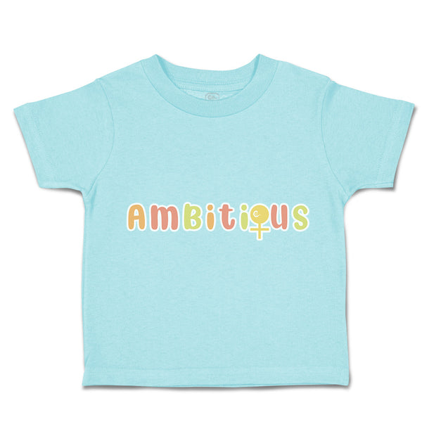 Toddler Clothes Ambitious Toddler Shirt Baby Clothes Cotton