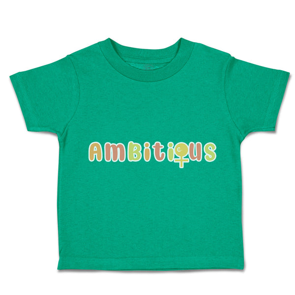 Toddler Clothes Ambitious Toddler Shirt Baby Clothes Cotton