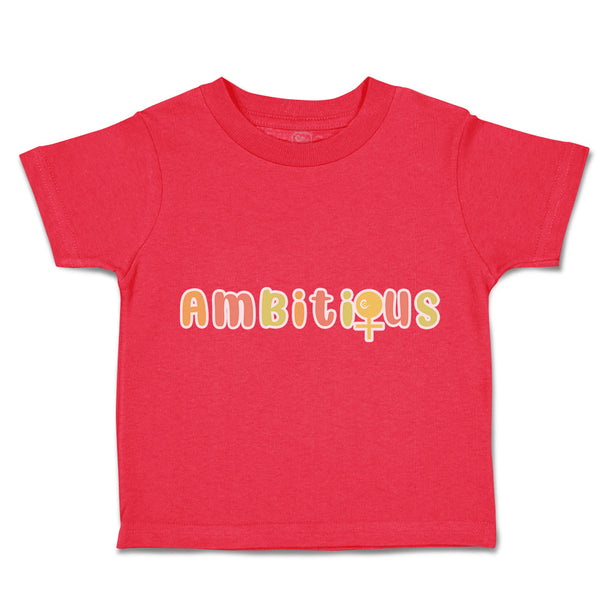 Toddler Clothes Ambitious Toddler Shirt Baby Clothes Cotton