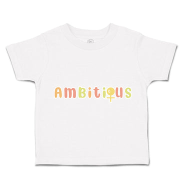 Toddler Clothes Ambitious Toddler Shirt Baby Clothes Cotton