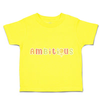 Toddler Clothes Ambitious Toddler Shirt Baby Clothes Cotton