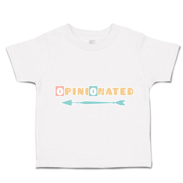 Toddler Clothes Opinionated Arrow Toddler Shirt Baby Clothes Cotton