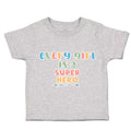 Toddler Clothes Every Girl Is A Super Hero Arrow Toddler Shirt Cotton