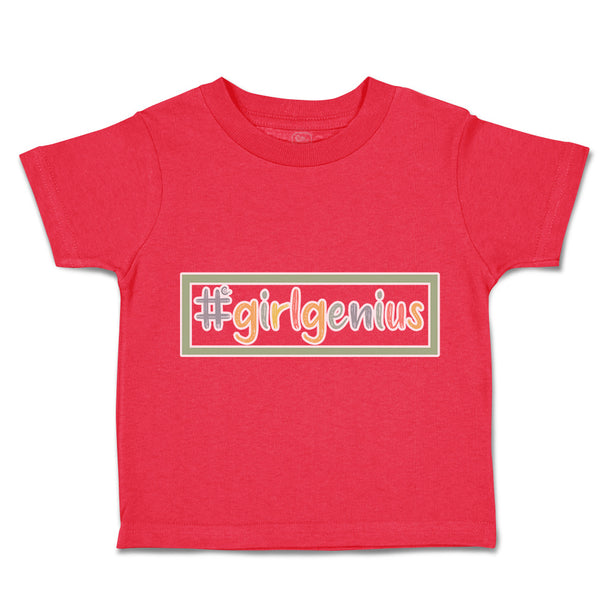 Toddler Clothes Girl Genius Toddler Shirt Baby Clothes Cotton