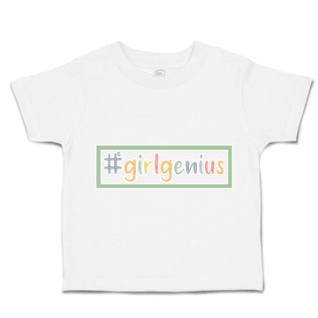 Toddler Clothes Girl Genius Toddler Shirt Baby Clothes Cotton
