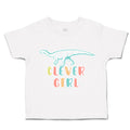 Toddler Clothes Clever Girl Dinosaur Toddler Shirt Baby Clothes Cotton