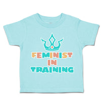 Toddler Clothes Feminist in Training Crown Toddler Shirt Baby Clothes Cotton