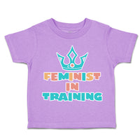 Toddler Clothes Feminist in Training Crown Toddler Shirt Baby Clothes Cotton