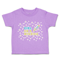 Toddler Clothes Girls on A Mission B Toddler Shirt Baby Clothes Cotton