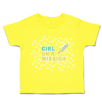 Toddler Clothes Girls on A Mission B Toddler Shirt Baby Clothes Cotton