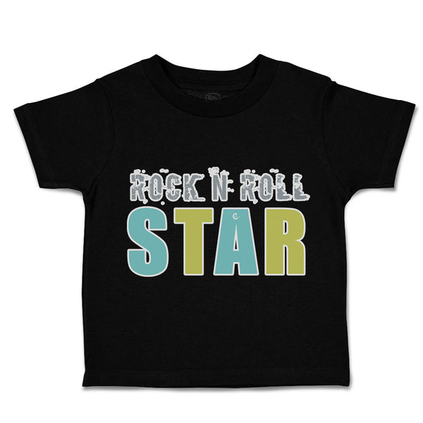 Toddler Clothes Rock N Roll Star Toddler Shirt Baby Clothes Cotton