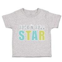 Toddler Clothes Rock N Roll Star Toddler Shirt Baby Clothes Cotton