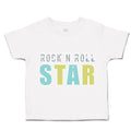 Toddler Clothes Rock N Roll Star Toddler Shirt Baby Clothes Cotton