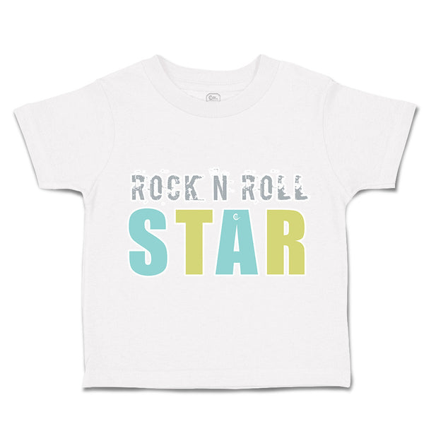 Toddler Clothes Rock N Roll Star Toddler Shirt Baby Clothes Cotton
