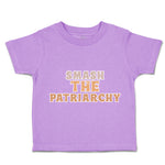 Toddler Clothes Smash The Patriarchy Tiger Toddler Shirt Baby Clothes Cotton