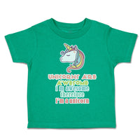 Toddler Clothes Unicorn Awesome Toddler Shirt Baby Clothes Cotton