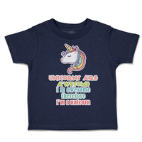 Toddler Clothes Unicorn Awesome Toddler Shirt Baby Clothes Cotton