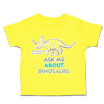 Toddler Clothes Triceratops Horridus Ask Me Dinosaurs Toddler Shirt Cotton