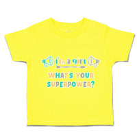 Toddler Clothes Girl What Is Superpower Megaphone Toddler Shirt Cotton