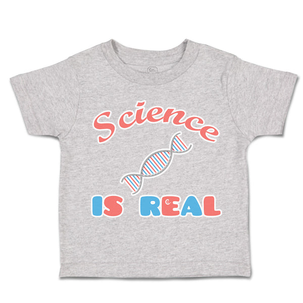 Toddler Clothes Science Is Real Reactions Toddler Shirt Baby Clothes Cotton
