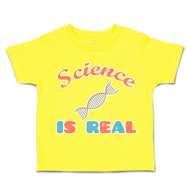 Toddler Clothes Science Is Real Reactions Toddler Shirt Baby Clothes Cotton