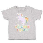 Toddler Clothes Unicorn Squad Toddler Shirt Baby Clothes Cotton